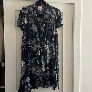 Cinq à Sept Floral Quincy Shirtdress size 6